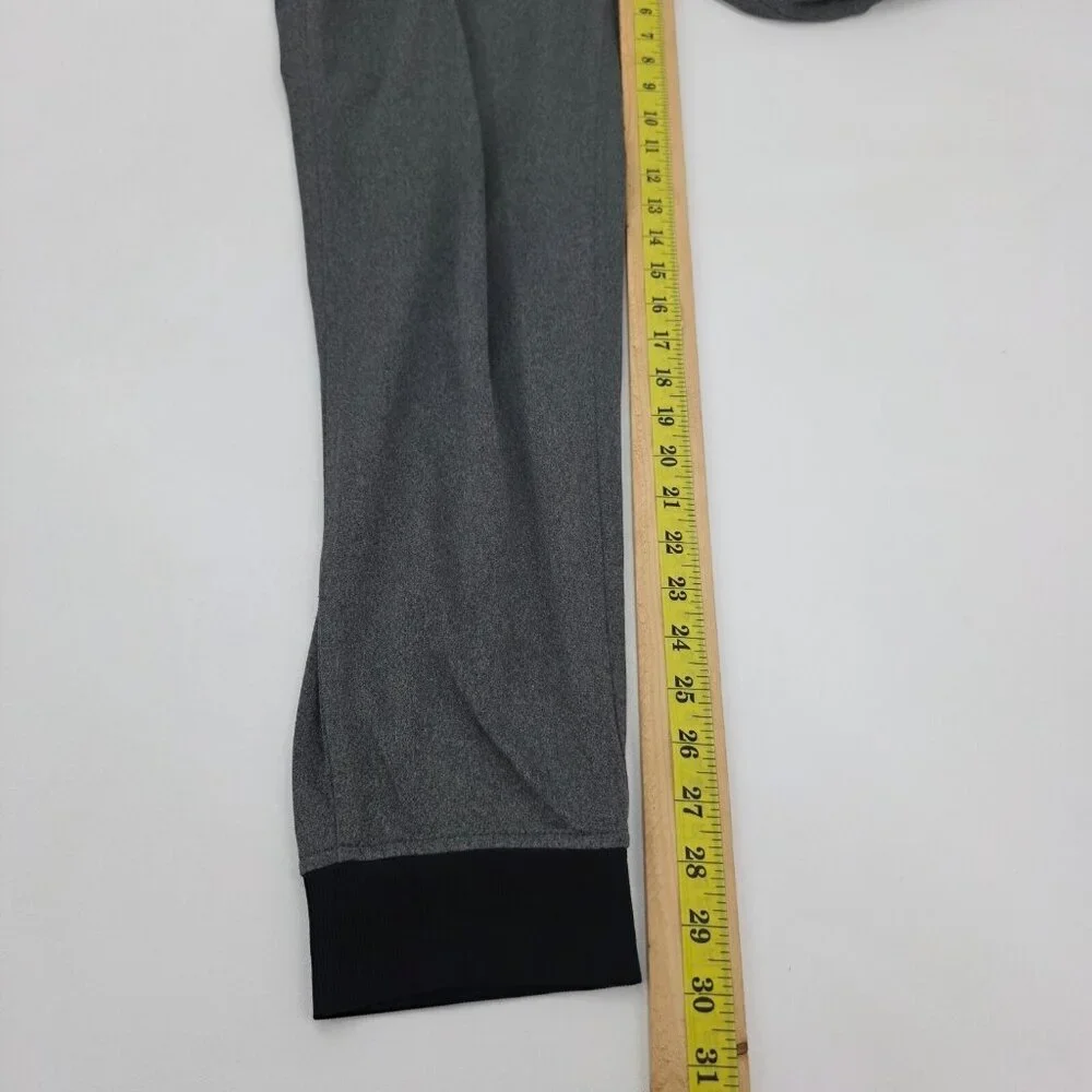 Under Armour Joggers‎ Mens Large Grey Loose Fit Drawstring Elastic Waist/Ankles